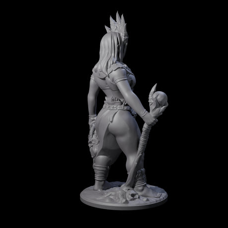Primal Human Ritualist Miniature for Dungeons and Dragons, Pathfinder or other TTRPGs