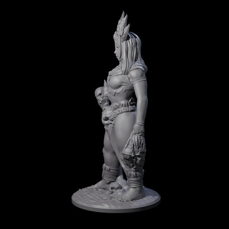Primal Human Ritualist Miniature for Dungeons and Dragons, Pathfinder or other TTRPGs