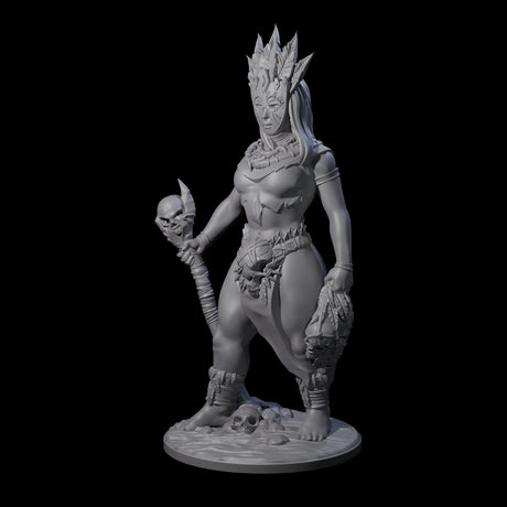 Primal Human Ritualist Miniature for Dungeons and Dragons, Pathfinder or other TTRPGs