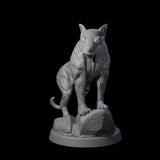 Primal Sabertooth Predator Miniature for Dungeons and Dragons, Pathfinder or other TTRPGs
