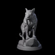 Primal Sabertooth Predator Miniature for Dungeons and Dragons, Pathfinder or other TTRPGs