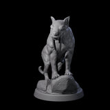 Primal Sabertooth Predator Miniature for Dungeons and Dragons, Pathfinder or other TTRPGs