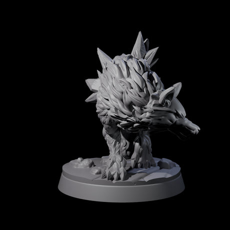 Primordial Direwolf B Miniature for Dungeons and Dragons, Pathfinder or other TTRPGs