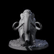 Primordial Woolly Mammoth Miniature for Dungeons and Dragons, Pathfinder or other TTRPGs