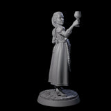 Pristine Maid Miniature for Dungeons and Dragons, Pathfinder or other TTRPGs