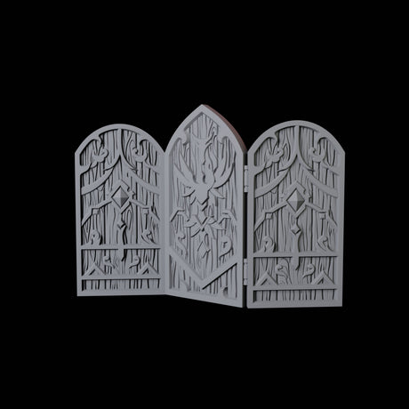 Privacy Screen Miniature for Dungeons and Dragons, Pathfinder or other TTRPGs