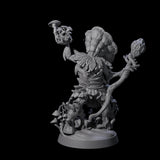 Proclaiming Myconid Herald Miniature for Dungeons and Dragons, Pathfinder or other TTRPGs