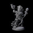 Proclaiming Myconid Herald Miniature for Dungeons and Dragons, Pathfinder or other TTRPGs