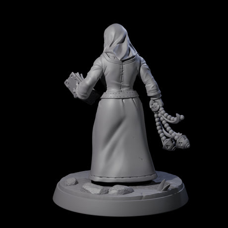 Proselytising Nun Miniature for Dungeons and Dragons, Pathfinder or other TTRPGs