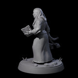 Proselytising Nun Miniature for Dungeons and Dragons, Pathfinder or other TTRPGs