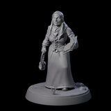 Proselytising Nun Miniature for Dungeons and Dragons, Pathfinder or other TTRPGs