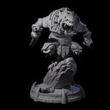 Protective Saurian Warrior A Miniature for Dungeons and Dragons, Pathfinder or other TTRPGs