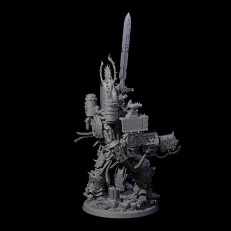 Prothletising Human Tech-Bishop Miniature for Dungeons and Dragons, Pathfinder or other TTRPGs