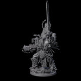 Prothletising Human Tech-Bishop Miniature for Dungeons and Dragons, Pathfinder or other TTRPGs