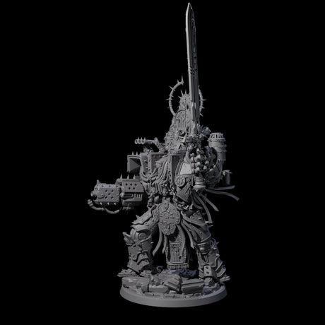 Prothletising Human Tech-Bishop Miniature for Dungeons and Dragons, Pathfinder or other TTRPGs