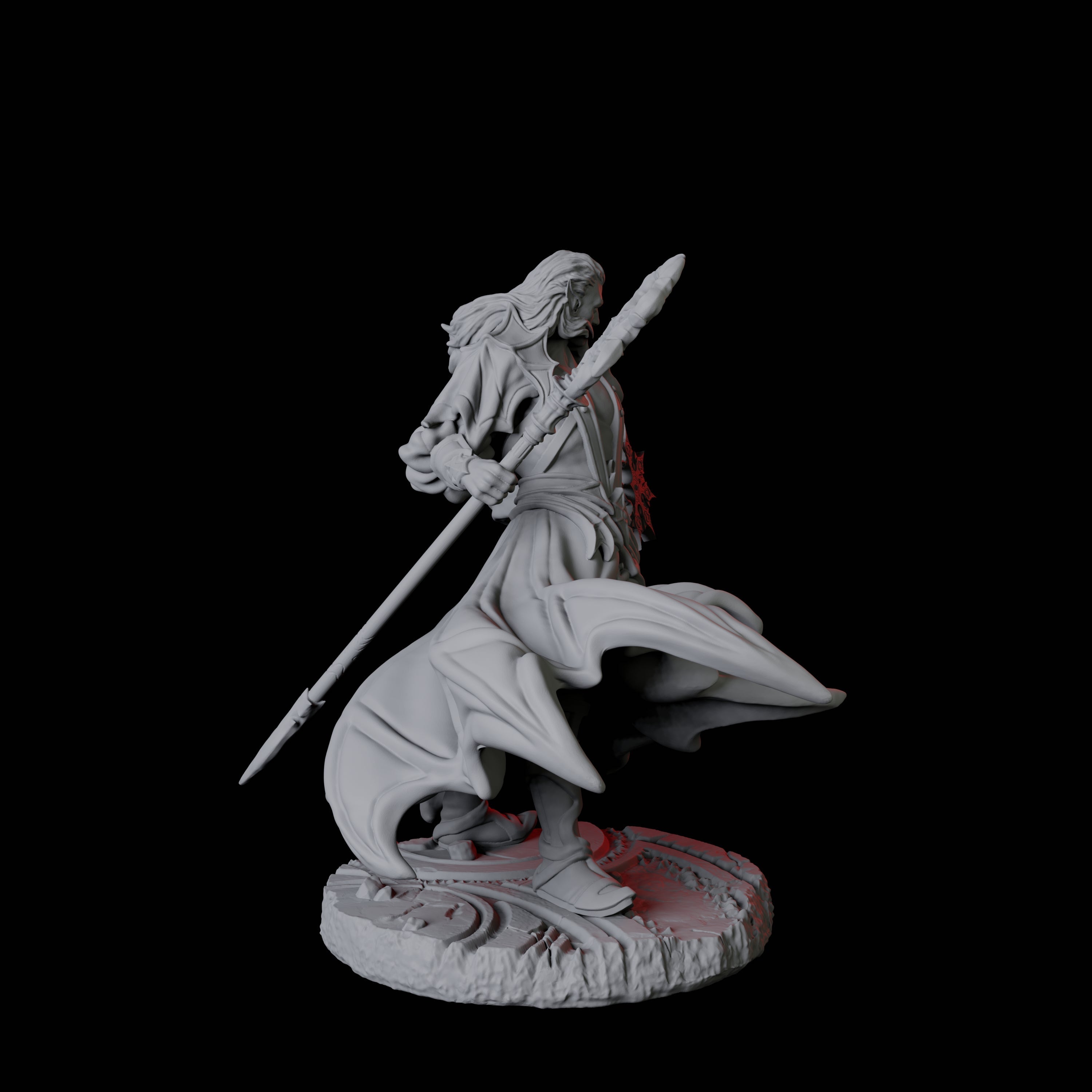 Proud Cleric B Miniature for Dungeons and Dragons, Pathfinder or other TTRPGs