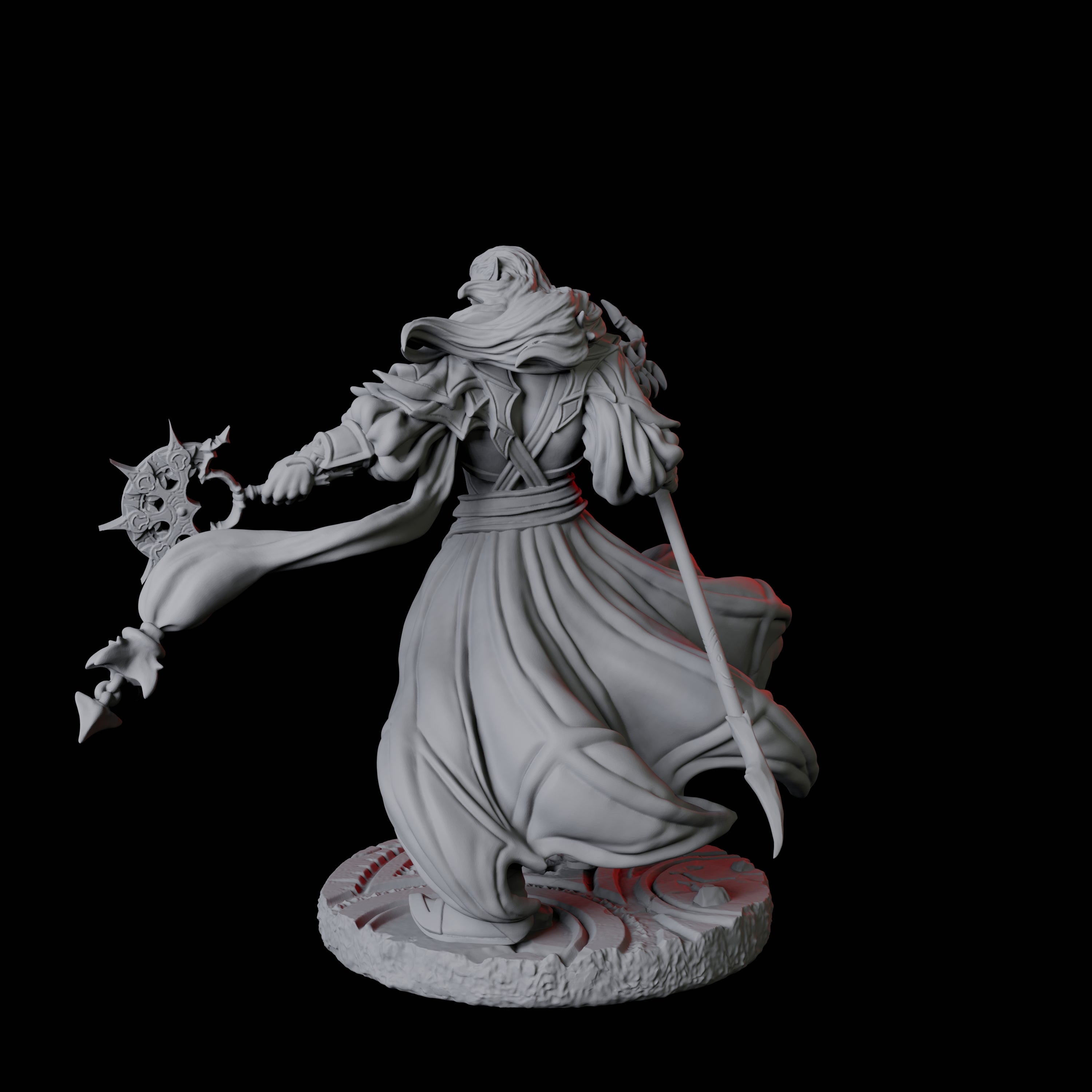 Proud Cleric B Miniature for Dungeons and Dragons, Pathfinder or other TTRPGs