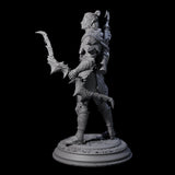 Proud Elf Hunter Miniature for Dungeons and Dragons, Pathfinder or other TTRPGs