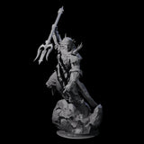 Proud Sea Elf Warrior Miniature for Dungeons and Dragons, Pathfinder or other TTRPGs