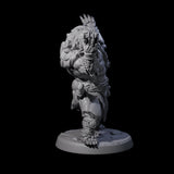 Proud Ursine Barbarian A Miniature for Dungeons and Dragons, Pathfinder or other TTRPGs