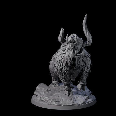 Proud Yak Bull Miniature for Dungeons and Dragons, Pathfinder or other TTRPGs
