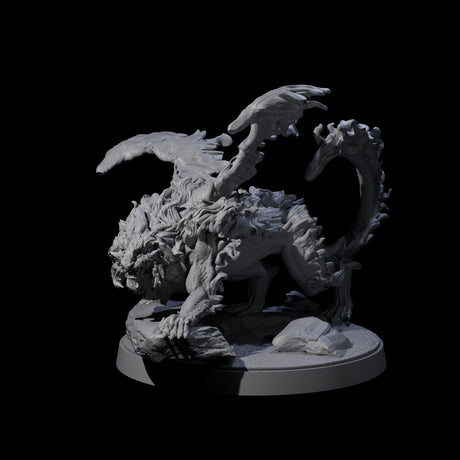 Prowling Grimalkin A Miniature for Dungeons and Dragons, Pathfinder or other TTRPGs
