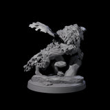 Prowling Grimalkin B Miniature for Dungeons and Dragons, Pathfinder or other TTRPGs
