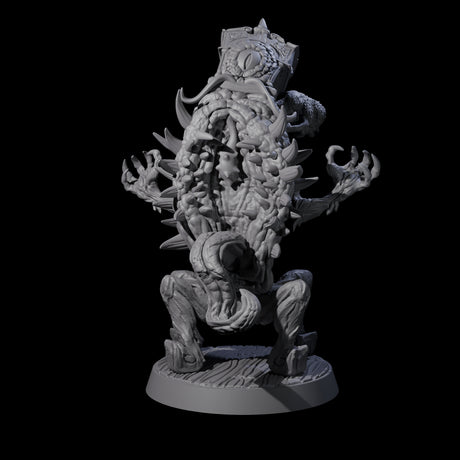 Pulsing Grandfather Clock Mimic Miniature for Dungeons and Dragons, Pathfinder or other TTRPGs