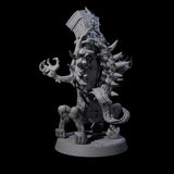 Pulsing Grandfather Clock Mimic Miniature for Dungeons and Dragons, Pathfinder or other TTRPGs