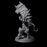 Pulsing Grandfather Clock Mimic Miniature for Dungeons and Dragons, Pathfinder or other TTRPGs