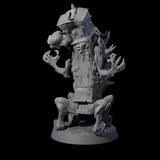 Pulsing Grandfather Clock Mimic Miniature for Dungeons and Dragons, Pathfinder or other TTRPGs