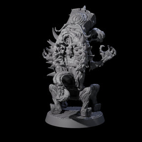Pulsing Grandfather Clock Mimic Miniature for Dungeons and Dragons, Pathfinder or other TTRPGs