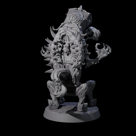 Pulsing Grandfather Clock Mimic Miniature for Dungeons and Dragons, Pathfinder or other TTRPGs