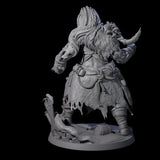 Punching Frost Giant Miniature for Dungeons and Dragons, Pathfinder or other TTRPGs