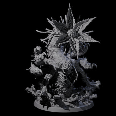 Pupating Fungal Hydra Miniature for Dungeons and Dragons, Pathfinder or other TTRPGs