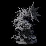 Pupating Fungal Hydra Miniature for Dungeons and Dragons, Pathfinder or other TTRPGs
