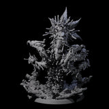 Pupating Fungal Hydra Miniature for Dungeons and Dragons, Pathfinder or other TTRPGs