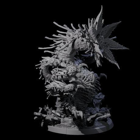 Pupating Fungal Hydra Miniature for Dungeons and Dragons, Pathfinder or other TTRPGs