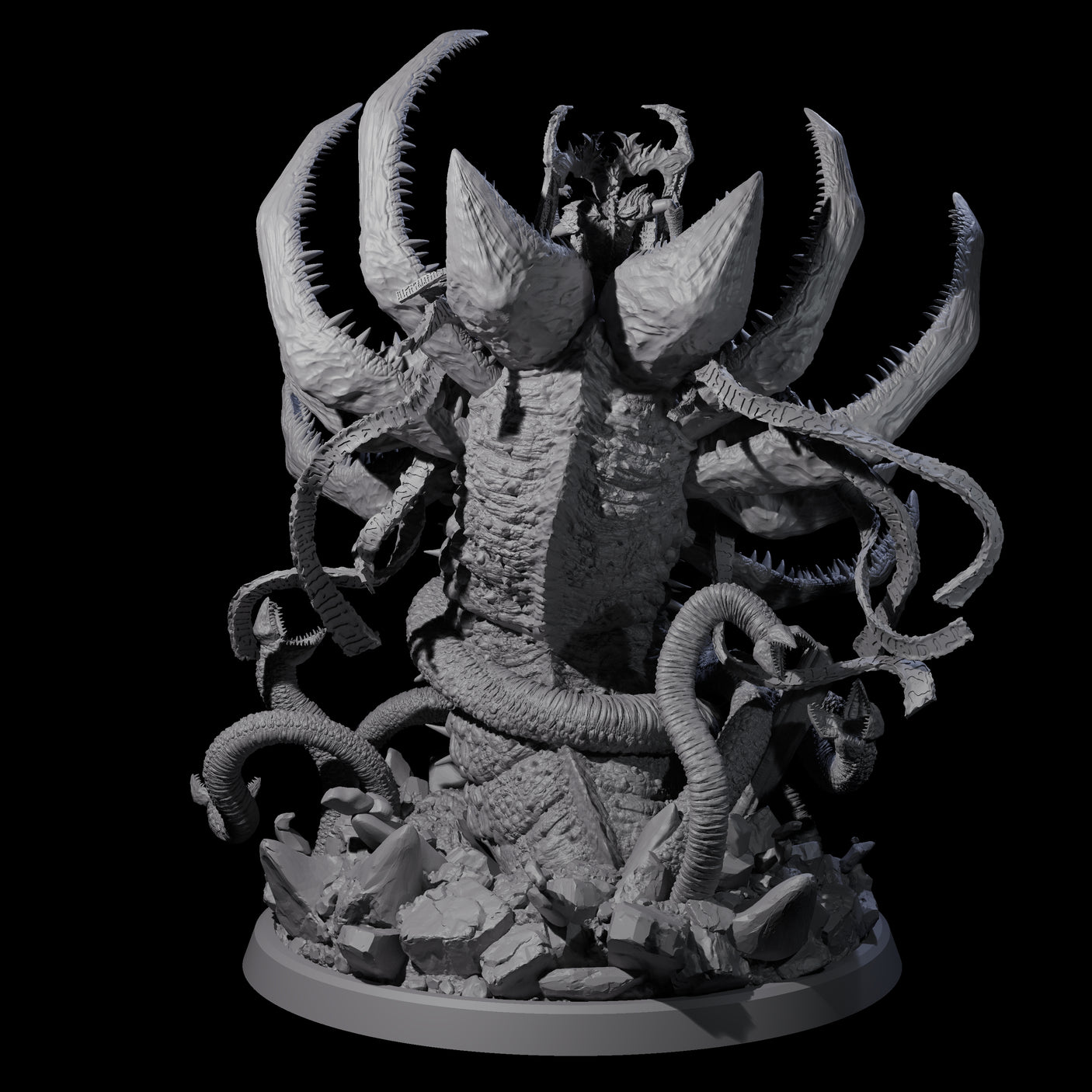 Pupating Shoggoth Miniature for Dungeons and Dragons, Pathfinder or other TTRPGs