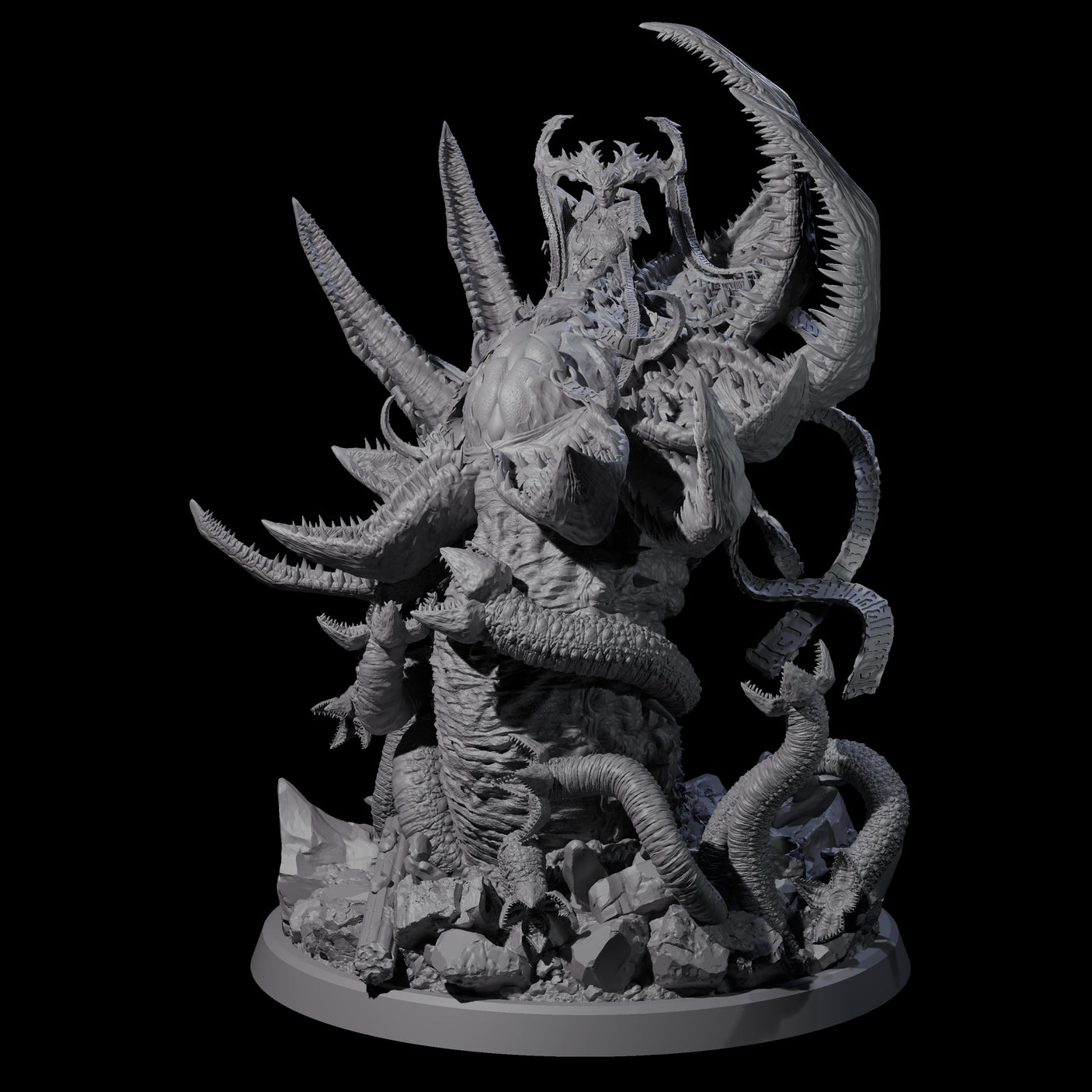 Pupating Shoggoth Miniature for Dungeons and Dragons, Pathfinder or other TTRPGs
