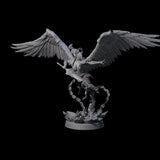 Pure Astral Deva Miniature for Dungeons and Dragons, Pathfinder or other TTRPGs