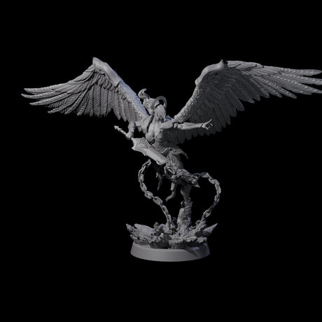 Pure Astral Deva Miniature for Dungeons and Dragons, Pathfinder or other TTRPGs