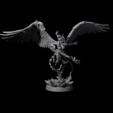 Pure Astral Deva Miniature for Dungeons and Dragons, Pathfinder or other TTRPGs