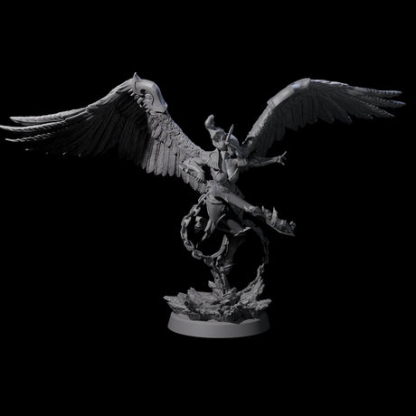 Pure Astral Deva Miniature for Dungeons and Dragons, Pathfinder or other TTRPGs