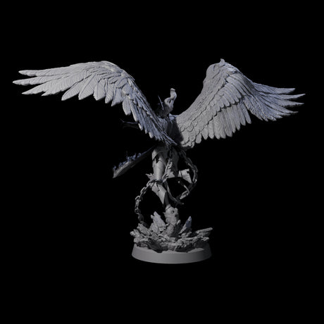 Pure Astral Deva Miniature for Dungeons and Dragons, Pathfinder or other TTRPGs