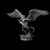 Pure Astral Deva Miniature for Dungeons and Dragons, Pathfinder or other TTRPGs