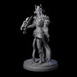 Pure Dark Elf Sorceress D Miniature for Dungeons and Dragons, Pathfinder or other TTRPGs
