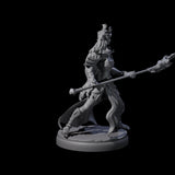 Pure Dark Elf Sorceress F Miniature for Dungeons and Dragons, Pathfinder or other TTRPGs