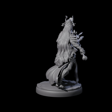 Pure Dark Elf Sorceress F Miniature for Dungeons and Dragons, Pathfinder or other TTRPGs