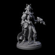 Pure Dark Elf Sorceress H Miniature for Dungeons and Dragons, Pathfinder or other TTRPGs